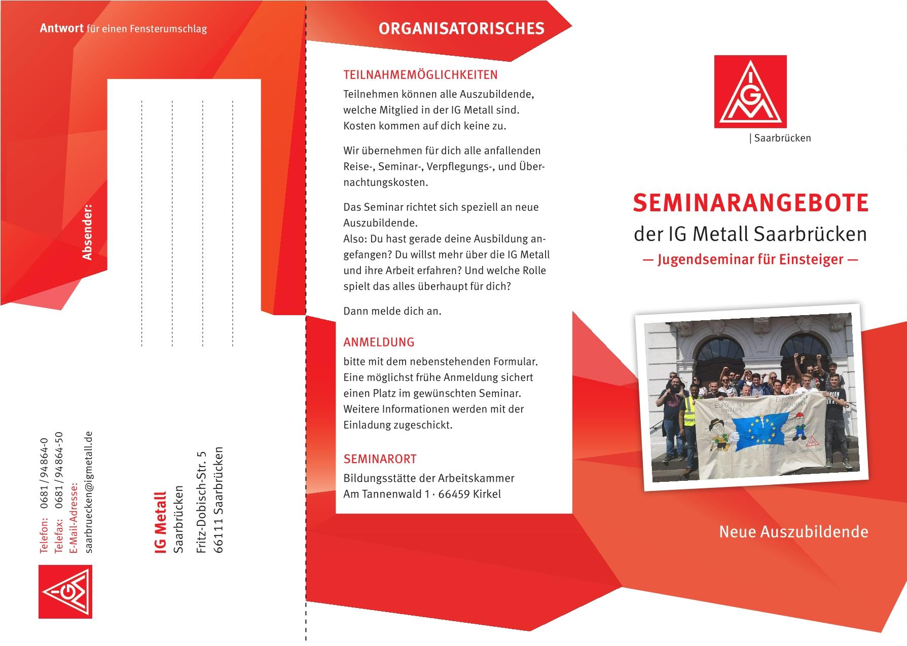 Neue Azubi Seminar